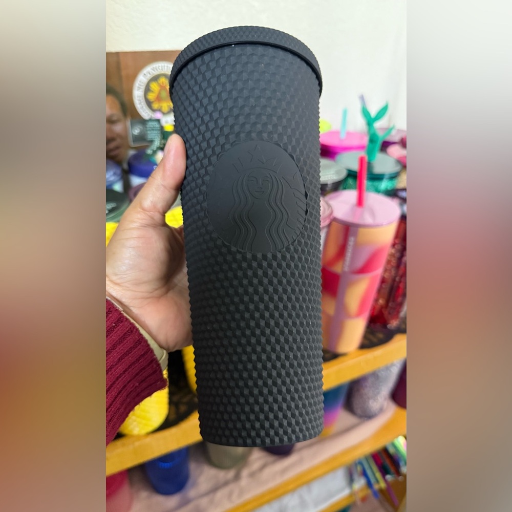 Starbucks Black Textured Tumbler